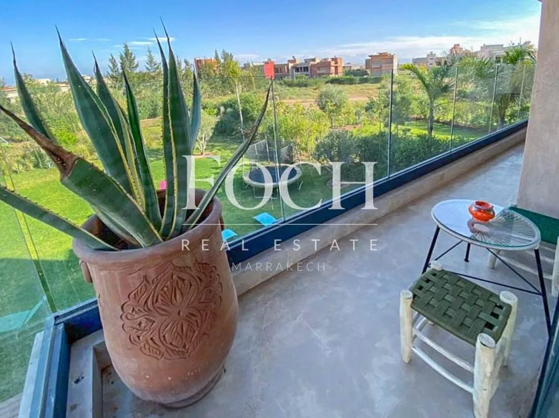 Moderne sur Golf, piscine chauffée, jacuzzi, hammam, cinéma - مراكش (2)