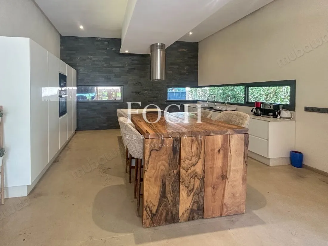 Moderne sur Golf, piscine chauffée, jacuzzi, hammam, cinéma - مراكش (3)