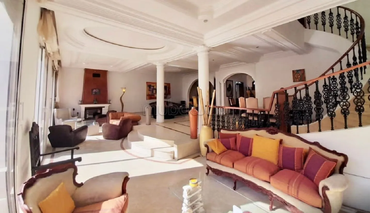 Magnifique villa à louer à Ain Diab. 4 chambres. Meublé - الدار البيضاء (3)