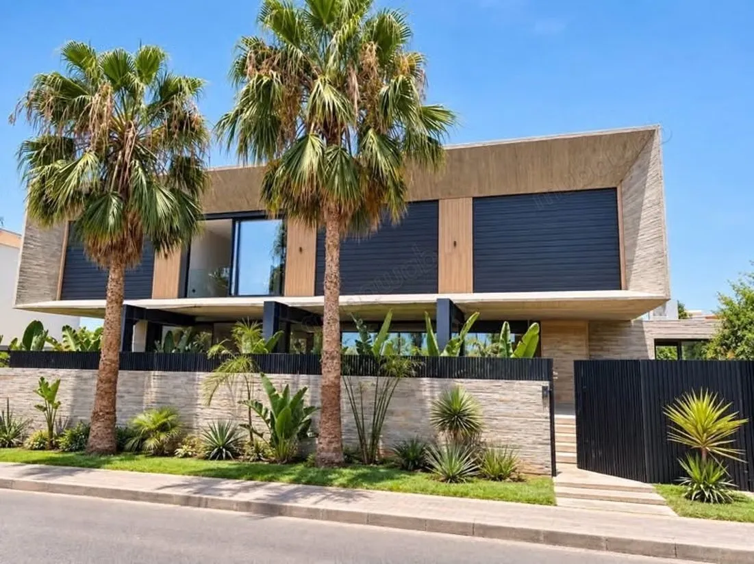 Magnifique villa neuve à louer vide à Darbouazza - دار بوعزة