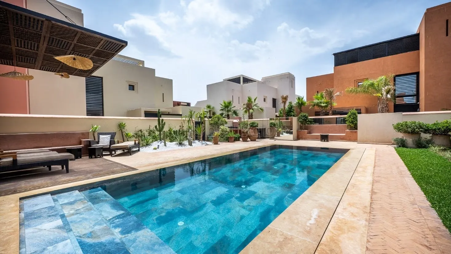Al Maaden Villa 4 chambres meublée - مراكش
