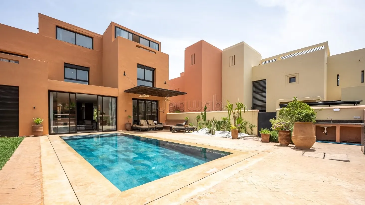 Al Maaden Villa 4 chambres meublée - مراكش (3)