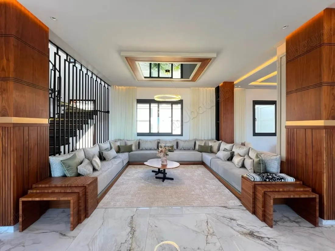 Villa 3 FAÇADES avec vue mer à NOUINOUICH - طنجة