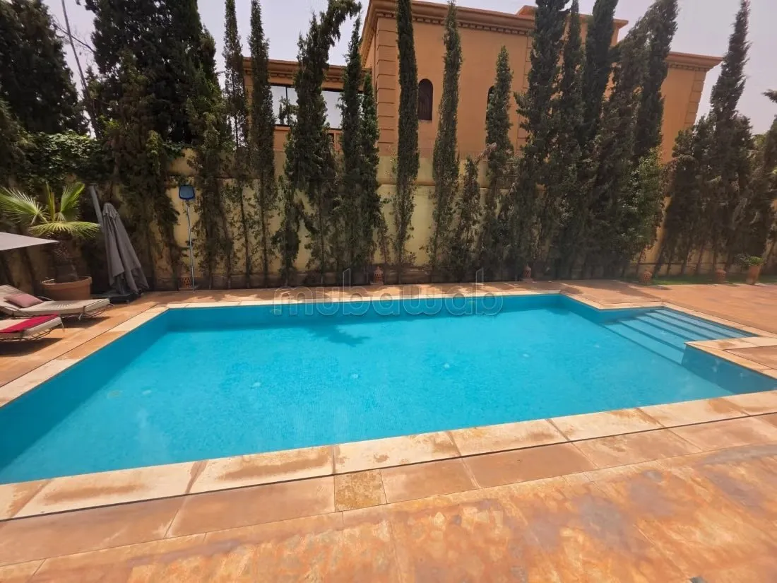 Magnifique villa meublée à louer à Targa– 1200 m² - مراكش (2)