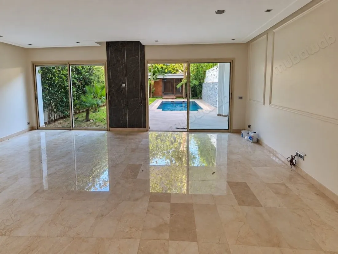 Location Villa Ville Verte Bouskoura Casablanca - بوسكورة (3)