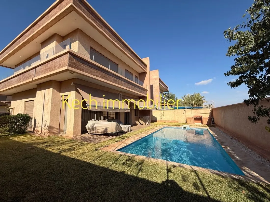 Location villa de haut standing à Boulevard Med 6.4 pièces... - مراكش