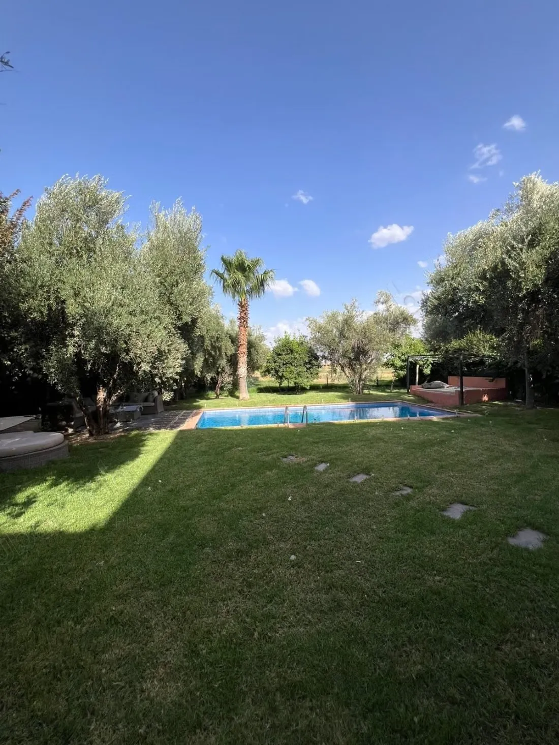 À louer meublée –villa route de lourika - مراكش