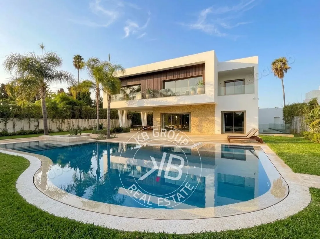 Villa Prestigieuse à Louer – Rabat - الرباط