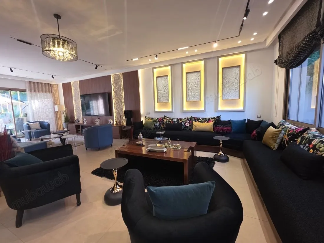 Villa de luxe à louer meublé à hay targa - مراكش (2)