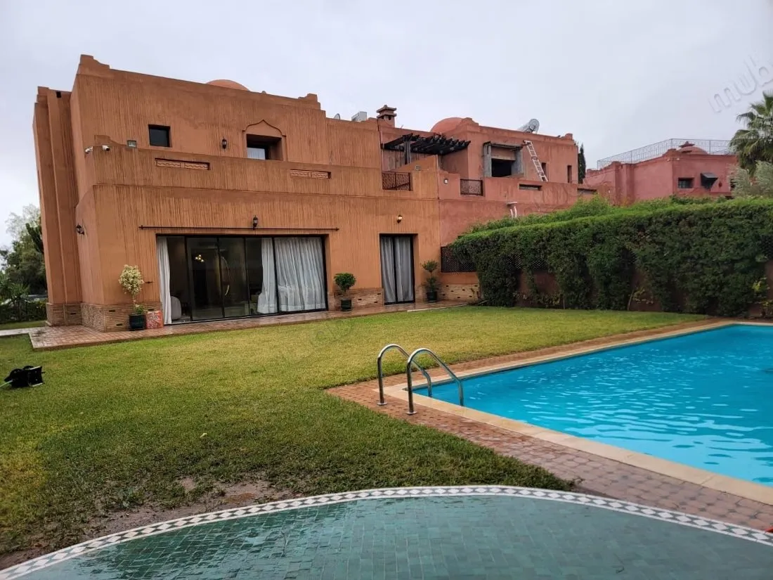 Villa à louer à river palm - مراكش