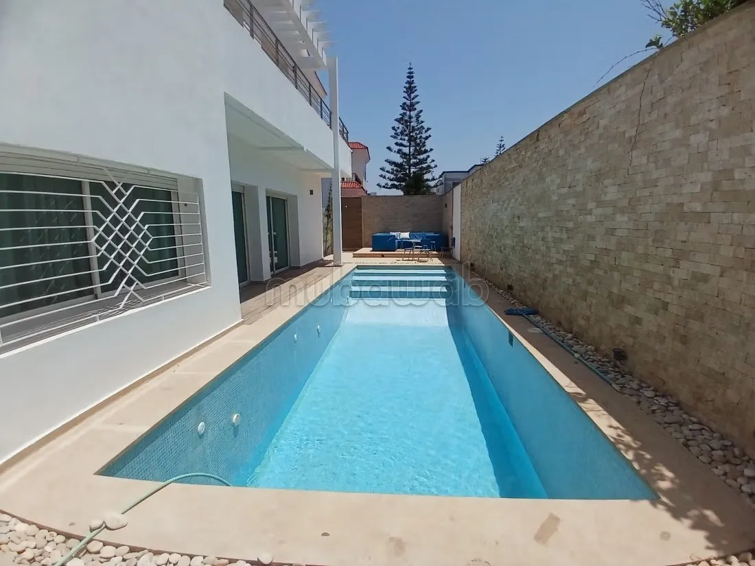 Une magnifique villa meublée à louer - الرباط