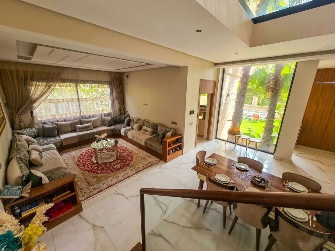 Belle villa Rtee Casablanca 4chambres, piscine - مراكش (3)