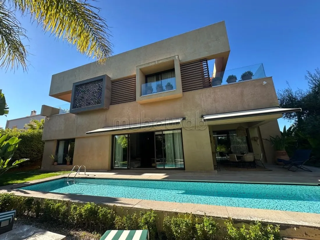 Villa à louer meublé golf amelkis - مراكش