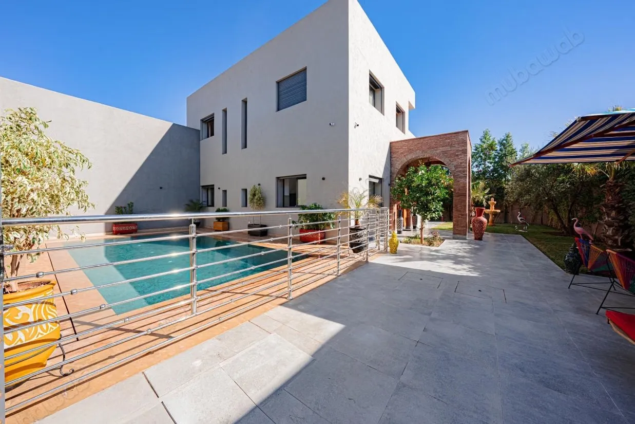 Villa familiale location longue durée a 15min du centre Marr... - مراكش (2)