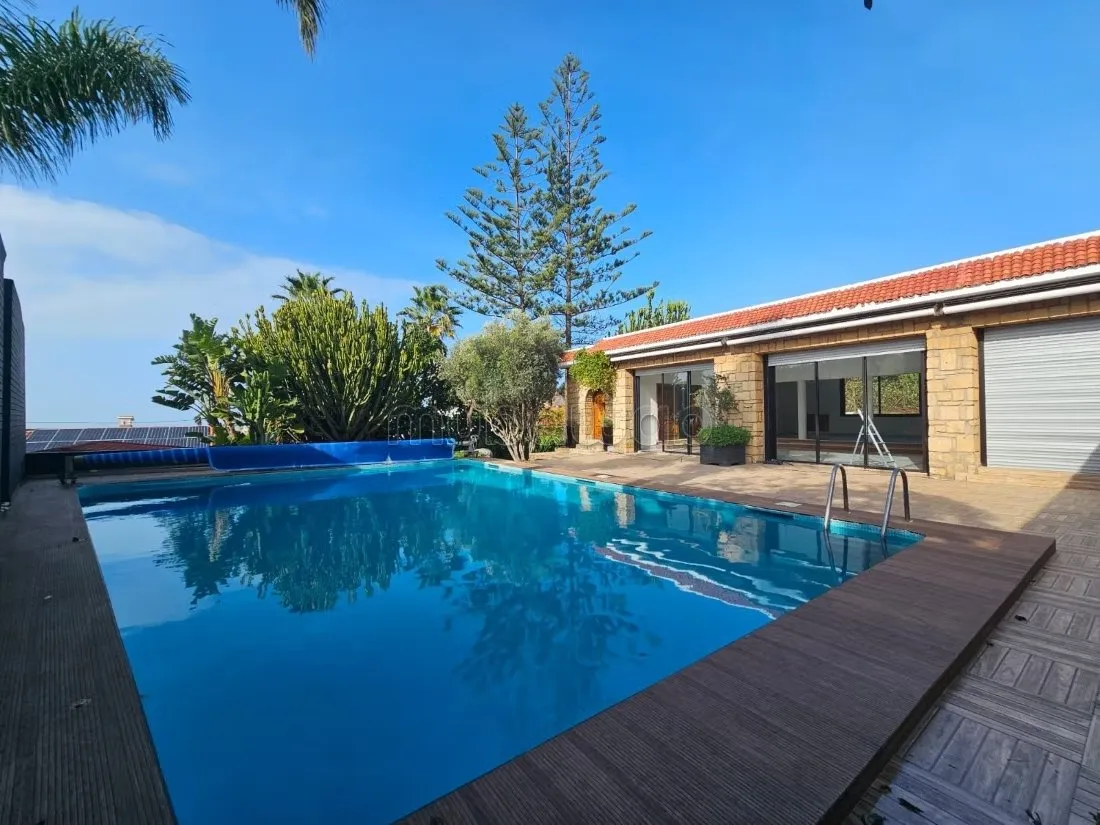 Villa de plain pied à la location – Anfa superieur - الدار البيضاء
