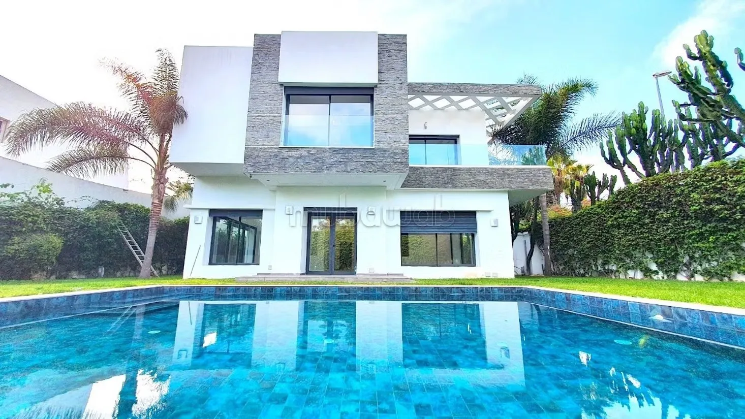 Villa à louer neuve moderne à Longchamps - الدار البيضاء