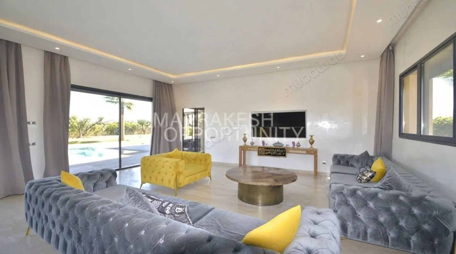 Villa Moderne Meublée à Louer à Marrakech sur la rte de Ouar... - مراكش (2)