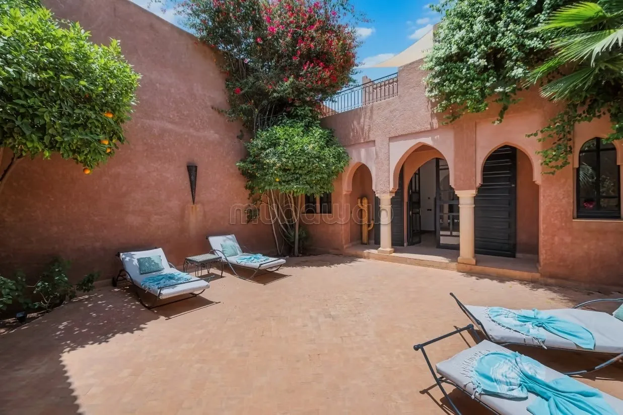 Villa Beldi chic de 3 chambres, VNA - مراكش (2)