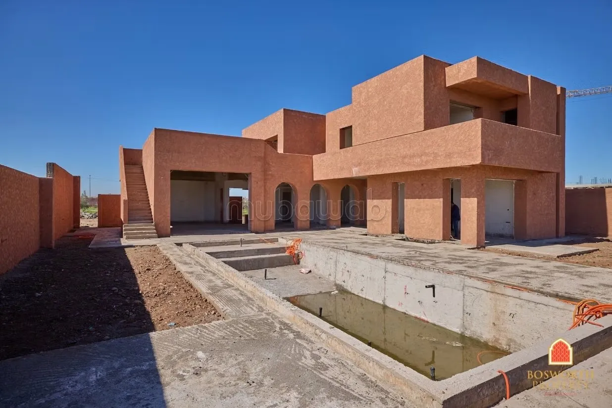 Villa de niveau supérieur à vendre sur la route Ourika Marra... - مراكش (3)