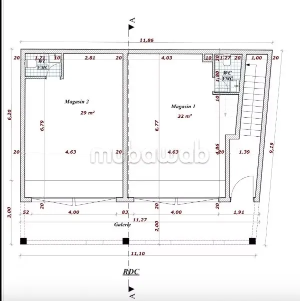 Immeuble r2 a vendre - مراكش (3)