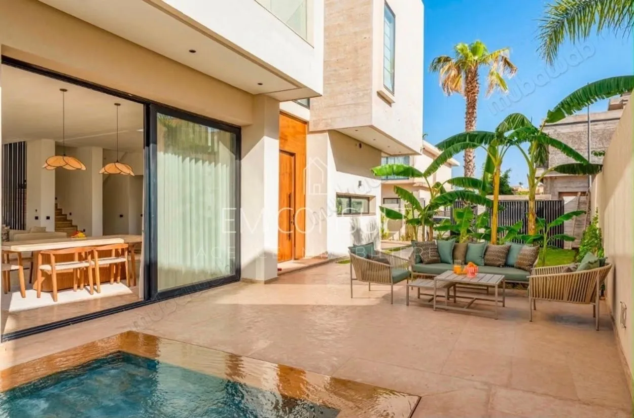 Vente villa haut standing 5 chambres argan golf - مراكش (2)