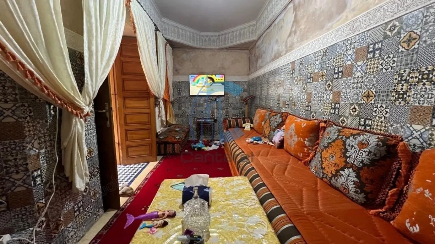 Riad traditionnel 5 chambres possibilité 7 titré à vendre de... - مراكش (2)