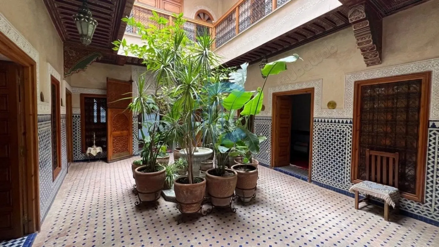 Riad traditionnel 5 chambres possibilité 7 titré à vendre de... - مراكش