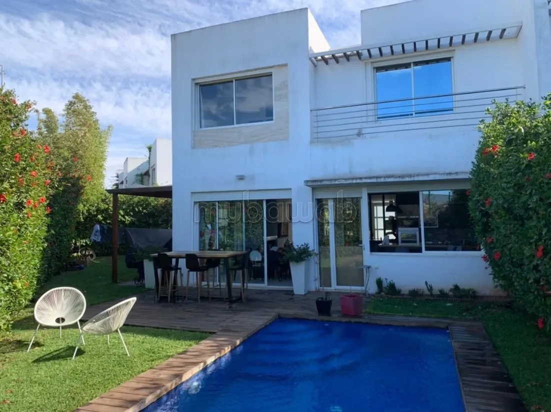 Villa 4 Chambres avec piscine Dar Bouazza - دار بوعزة