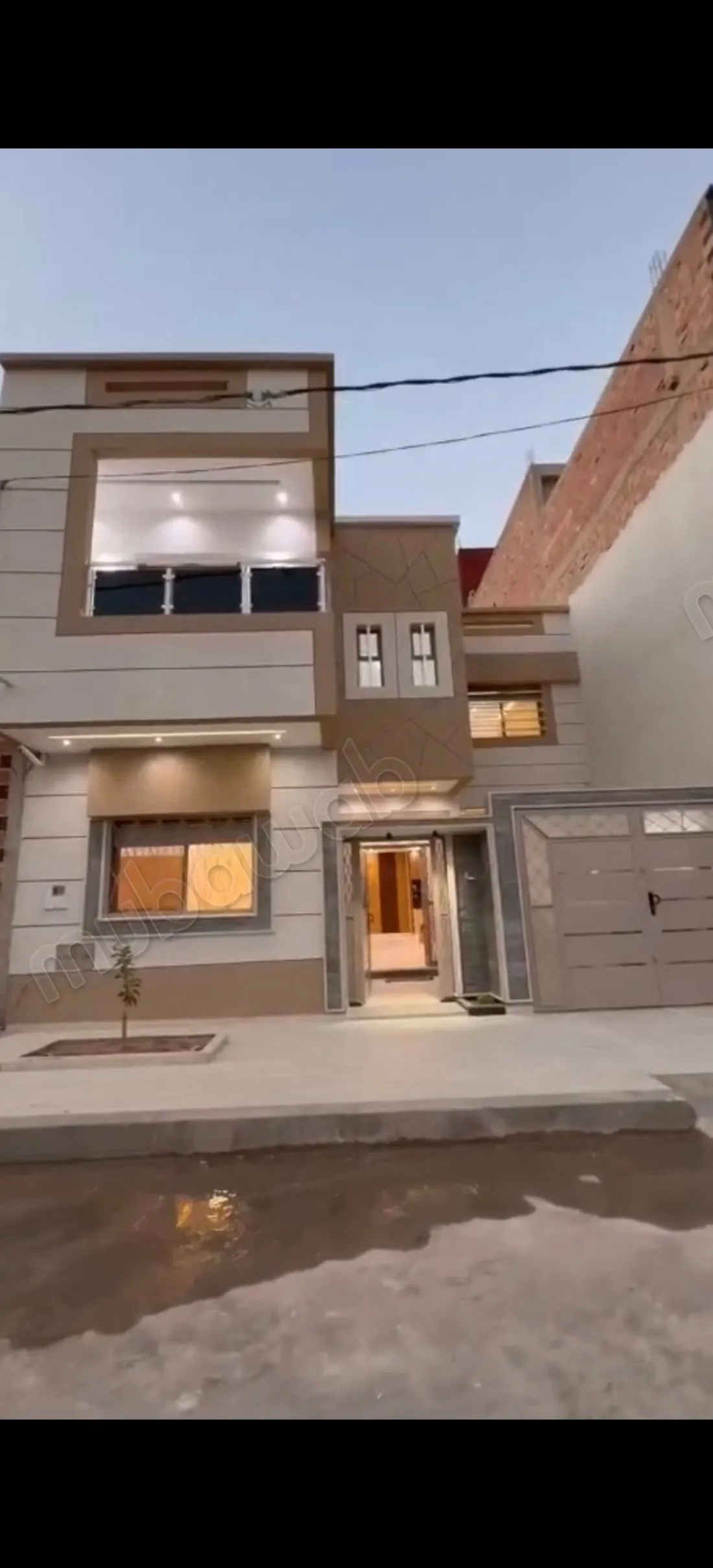 Maison à vendre à Lazaret. 2 pièces. Porte blindée et parabo... - وجدة (2)