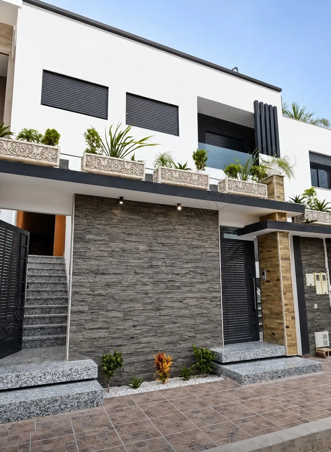 Belle maison moderne 140 m² avec grande terrasse - الجديدة