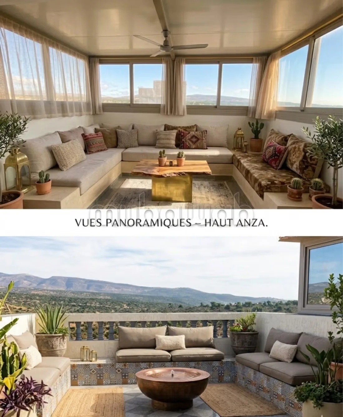 Maison d'angle rentable 296 m² habitable 
Haut Anza - أكادير