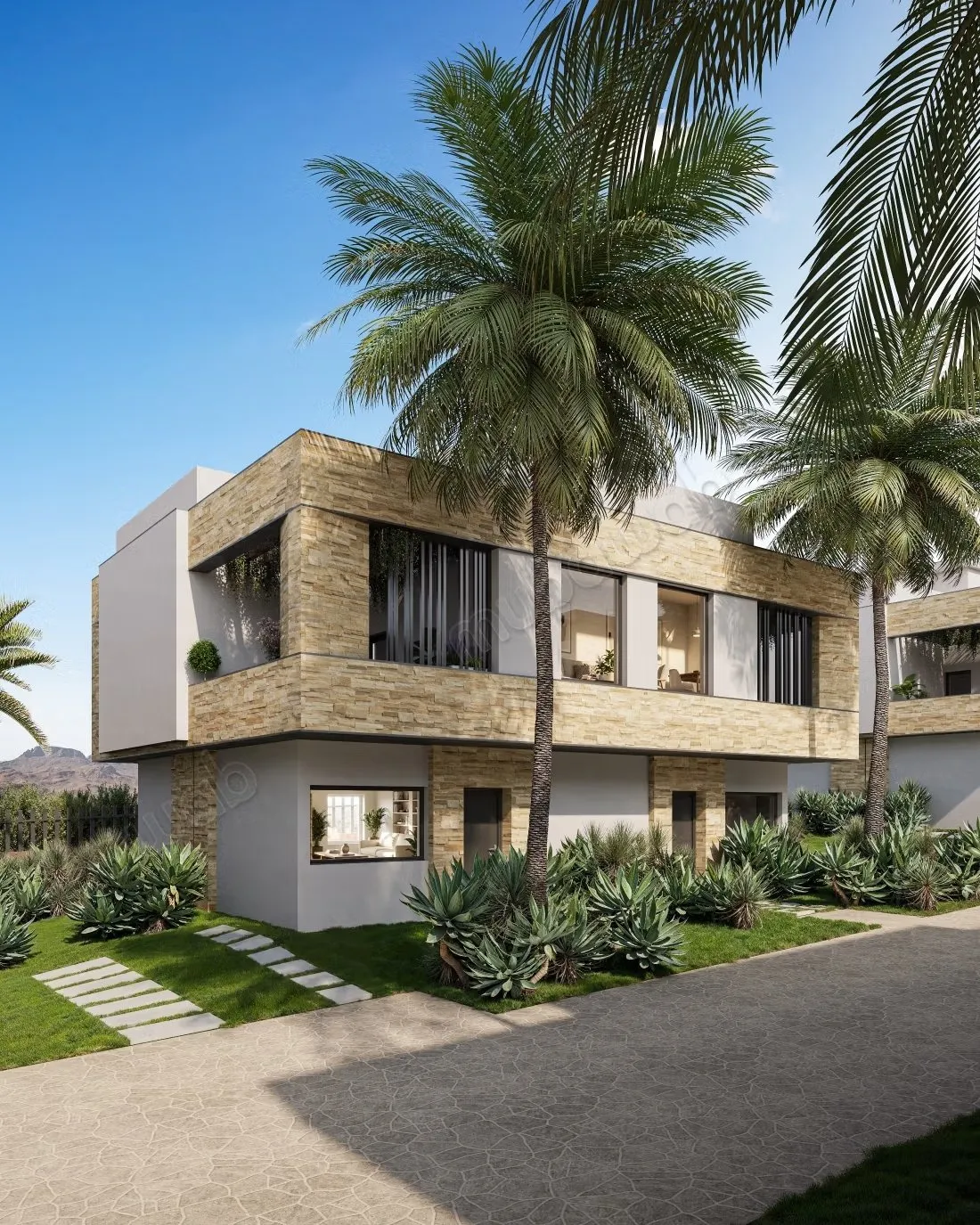 Villa VUE MER dans résidence sécurisée projet 2030 - أكادير