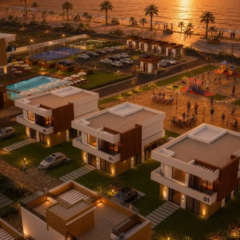 Villa VUE MER dans résidence sécurisée projet 2030 - أكادير (3)