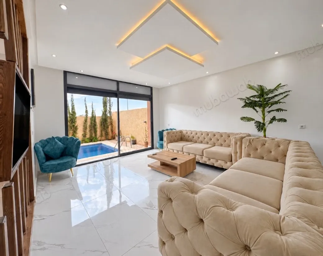 Villa meublée à louer – Route de Ouarzazate - مراكش