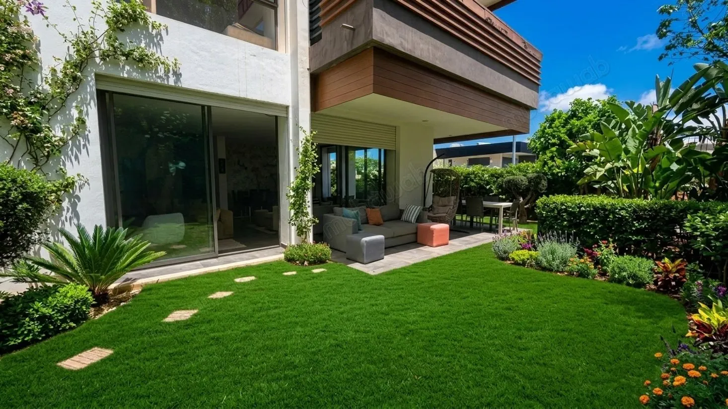 A louer triplex d’exception meublé - دار بوعزة