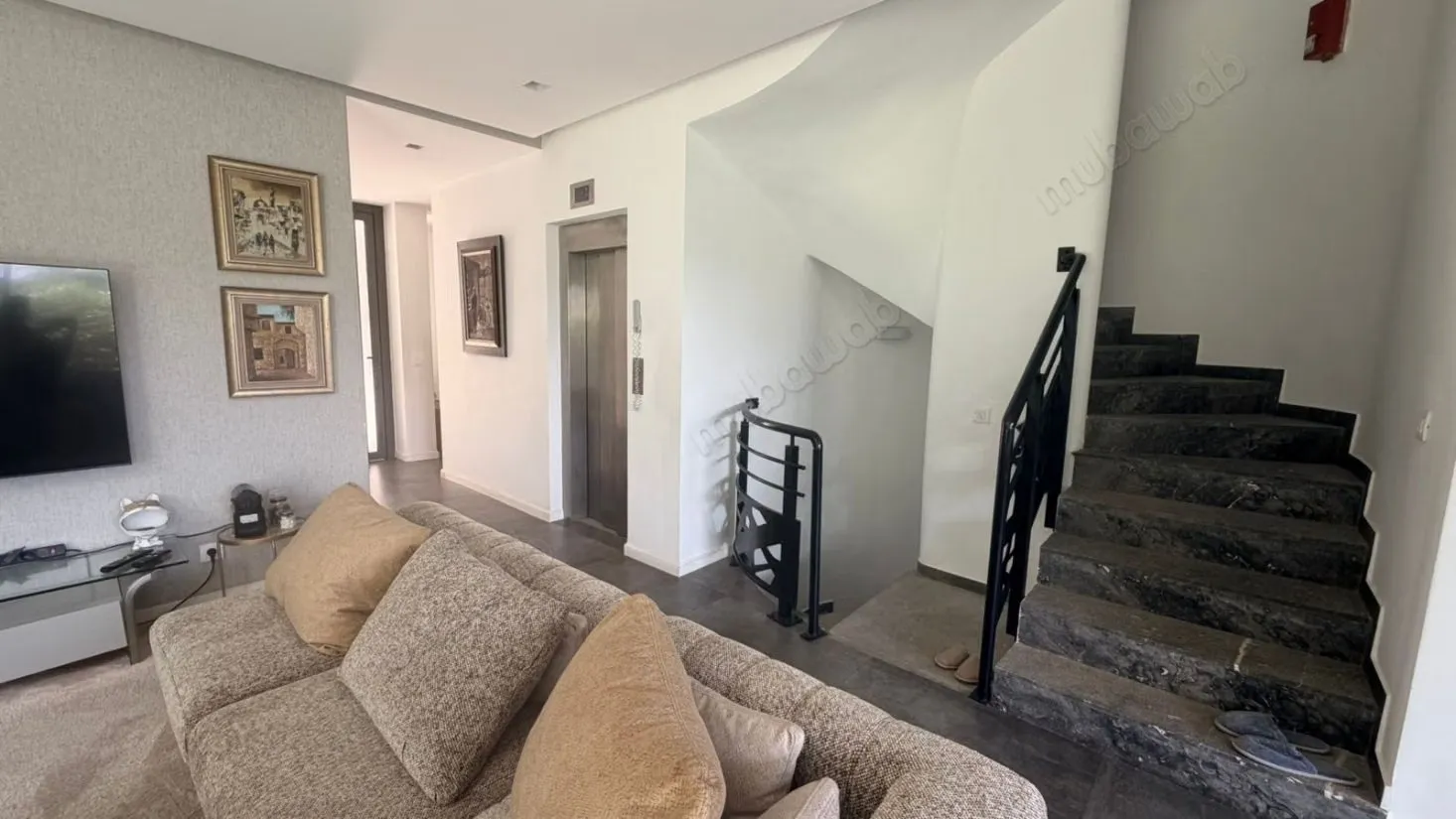 A louer triplex d’exception meublé - دار بوعزة (3)
