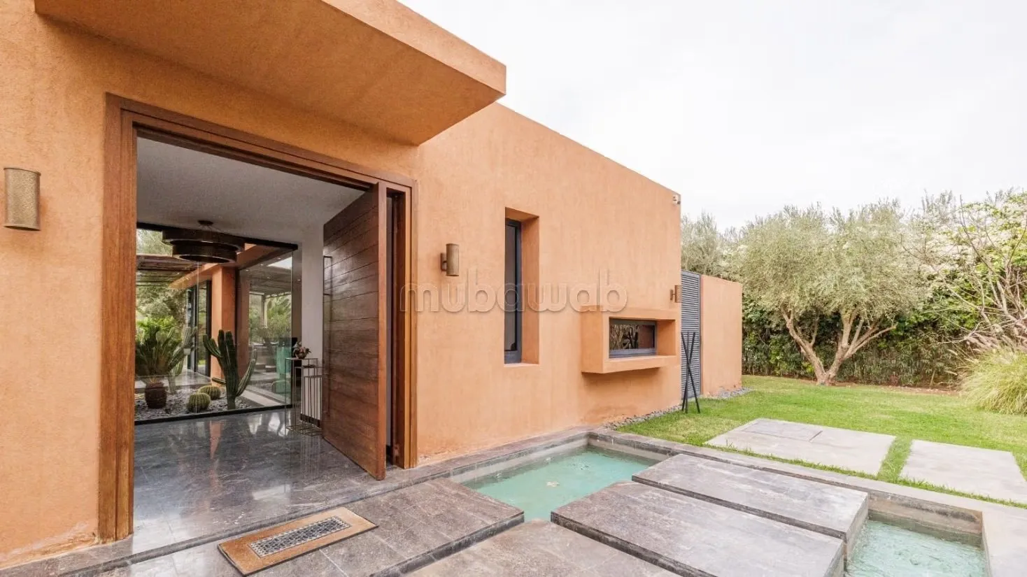Location longue durée magnifique villa de 4 suites - مراكش (2)