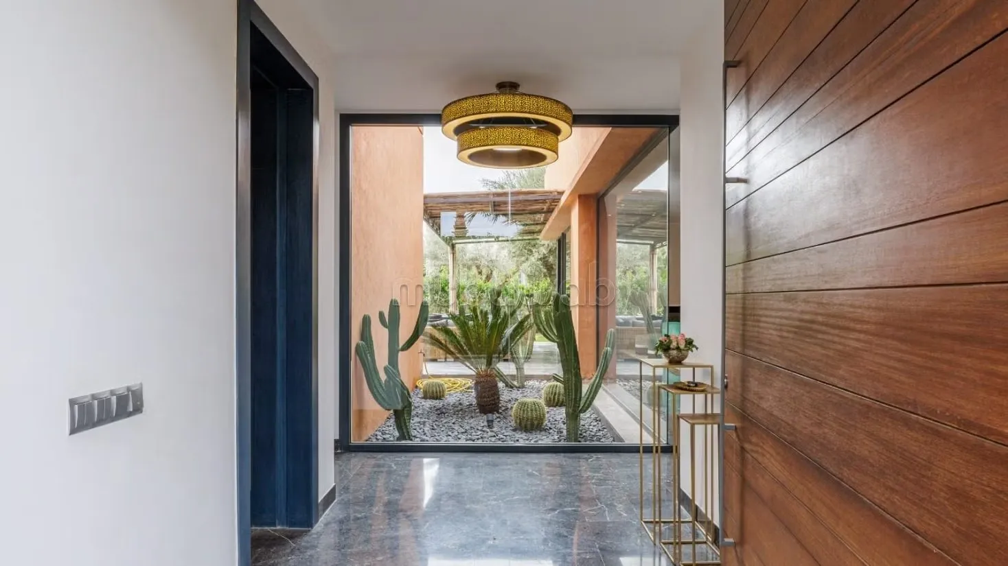 Location longue durée magnifique villa de 4 suites - مراكش (3)