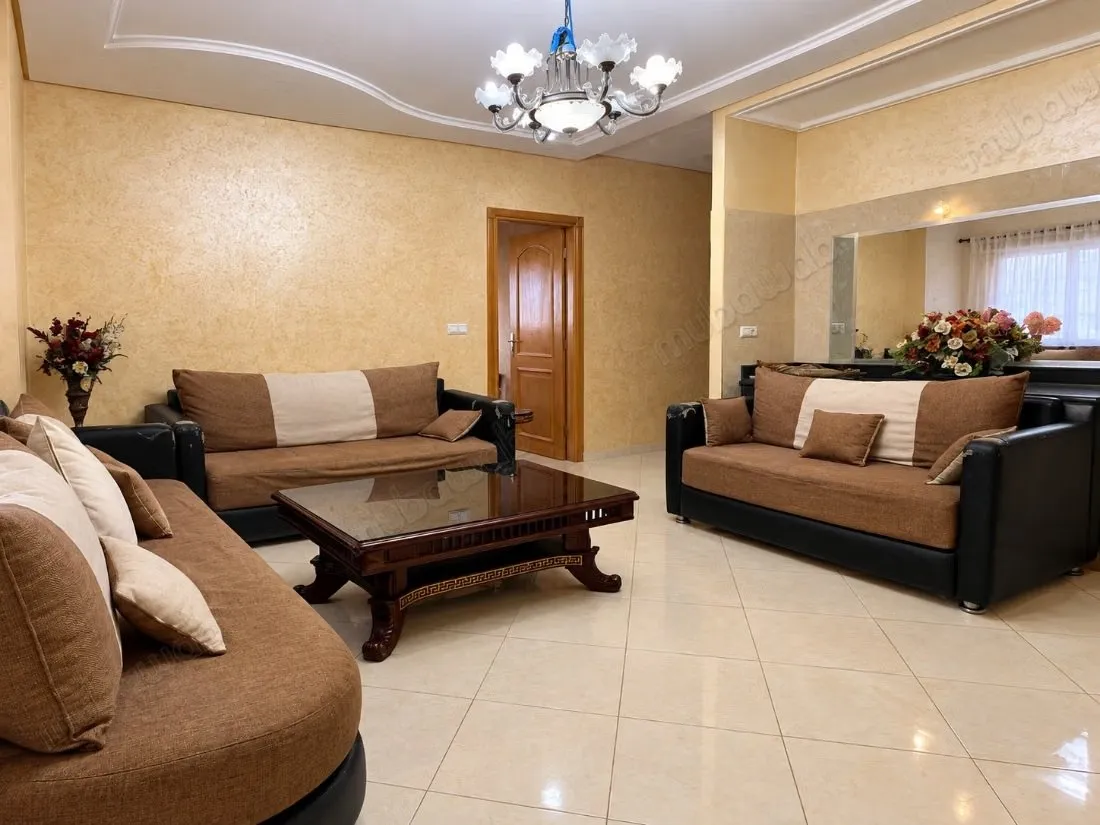 Grand appartement meublé à louer à Meknès – 150 m² - مكناس