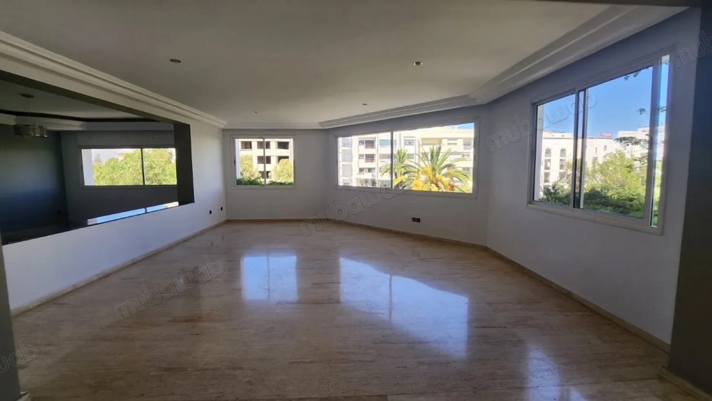 Spacieux appt vide en location racine - الدار البيضاء
