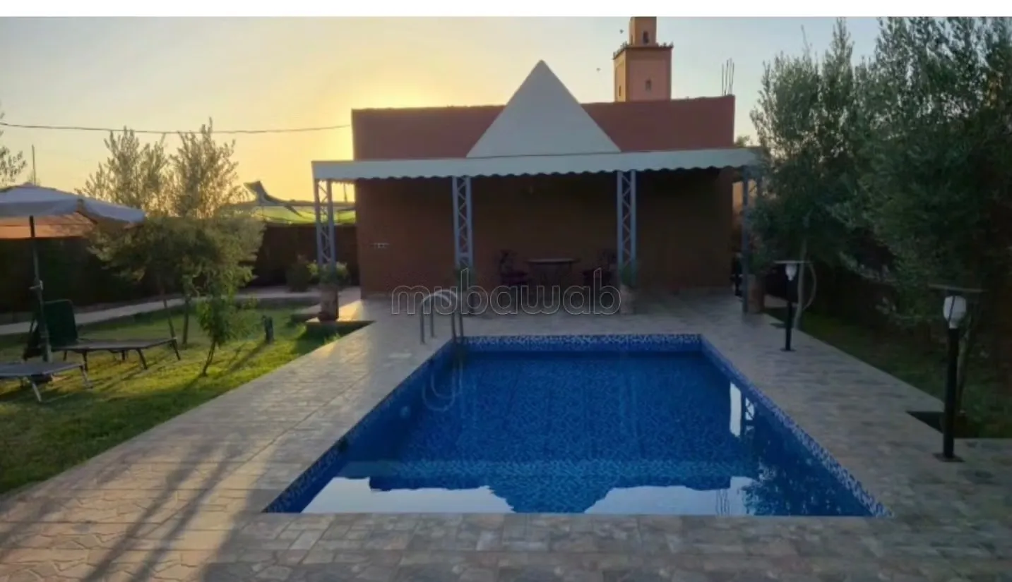 Maison à louer avec piscine - مراكش