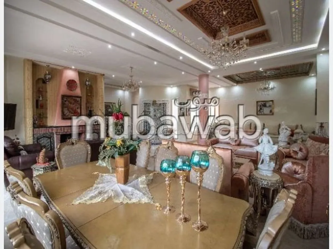 Villa meuble pour lovation a harhoura - هرهورة