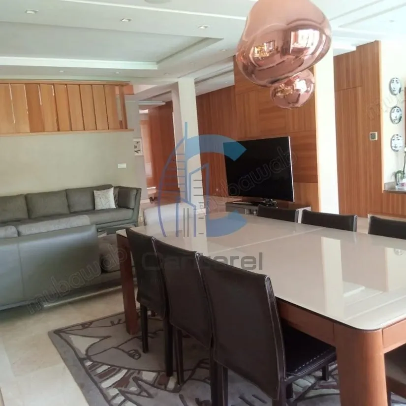 Magnifique villa vide en location bouskoura - بوسكورة (2)