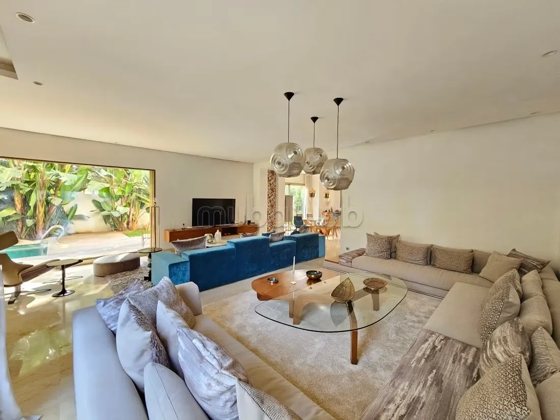 Villa t5 meublee – 4 ch. –Piscine–res. Securisee - بوسكورة (3)
