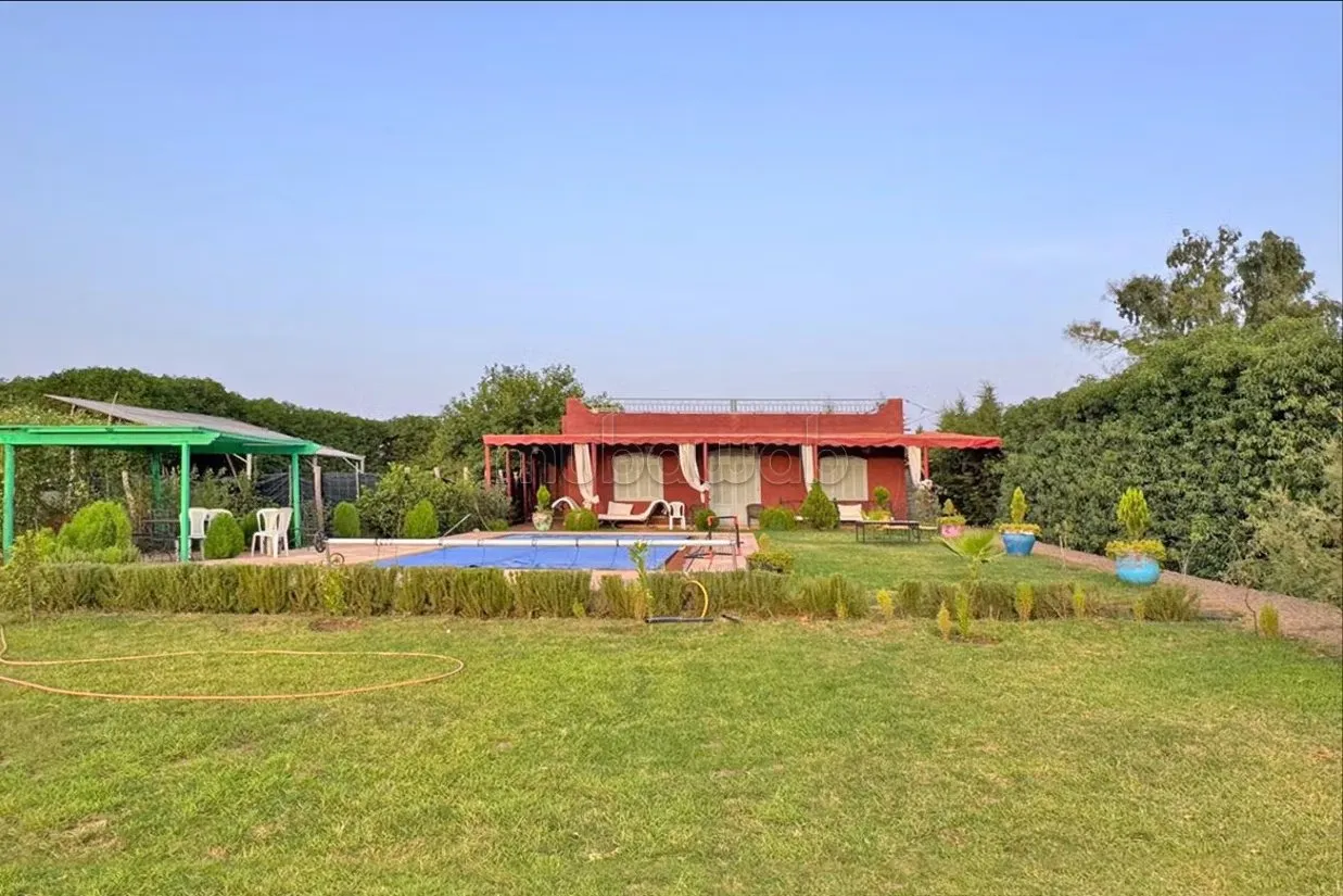 Maison privée en plain pied 3 chambres, Piscine, jardin - مراكش (2)