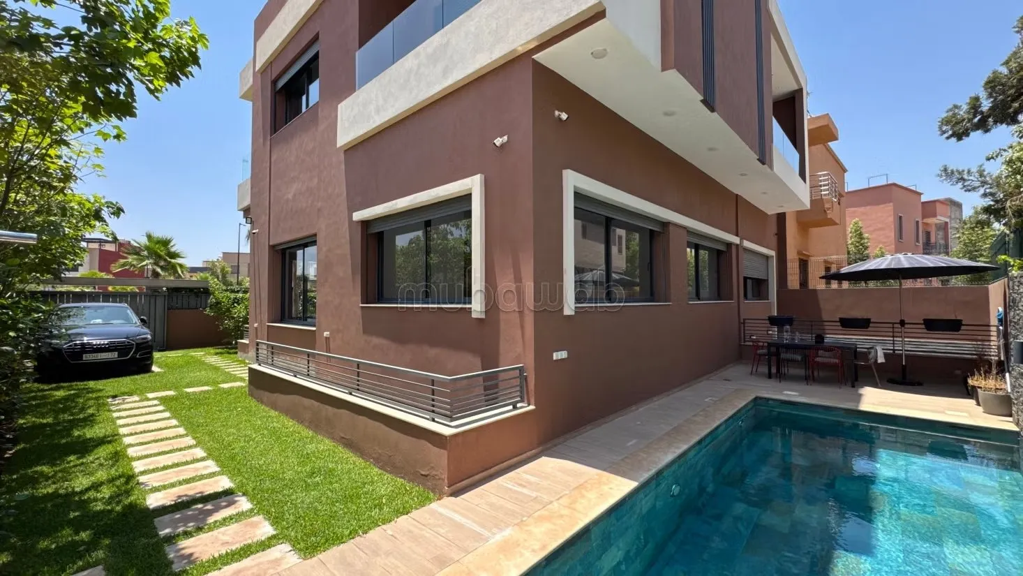 Maison moderne avec piscine et jardin 
Targa, Marrakech - مراكش