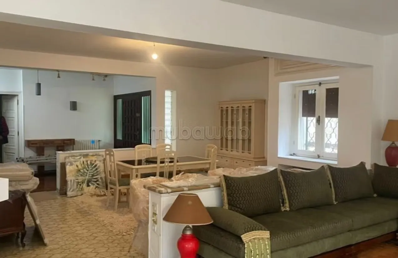 Villa a louer a tanger avec jardin surface terrain 1200m² - طنجة (3)