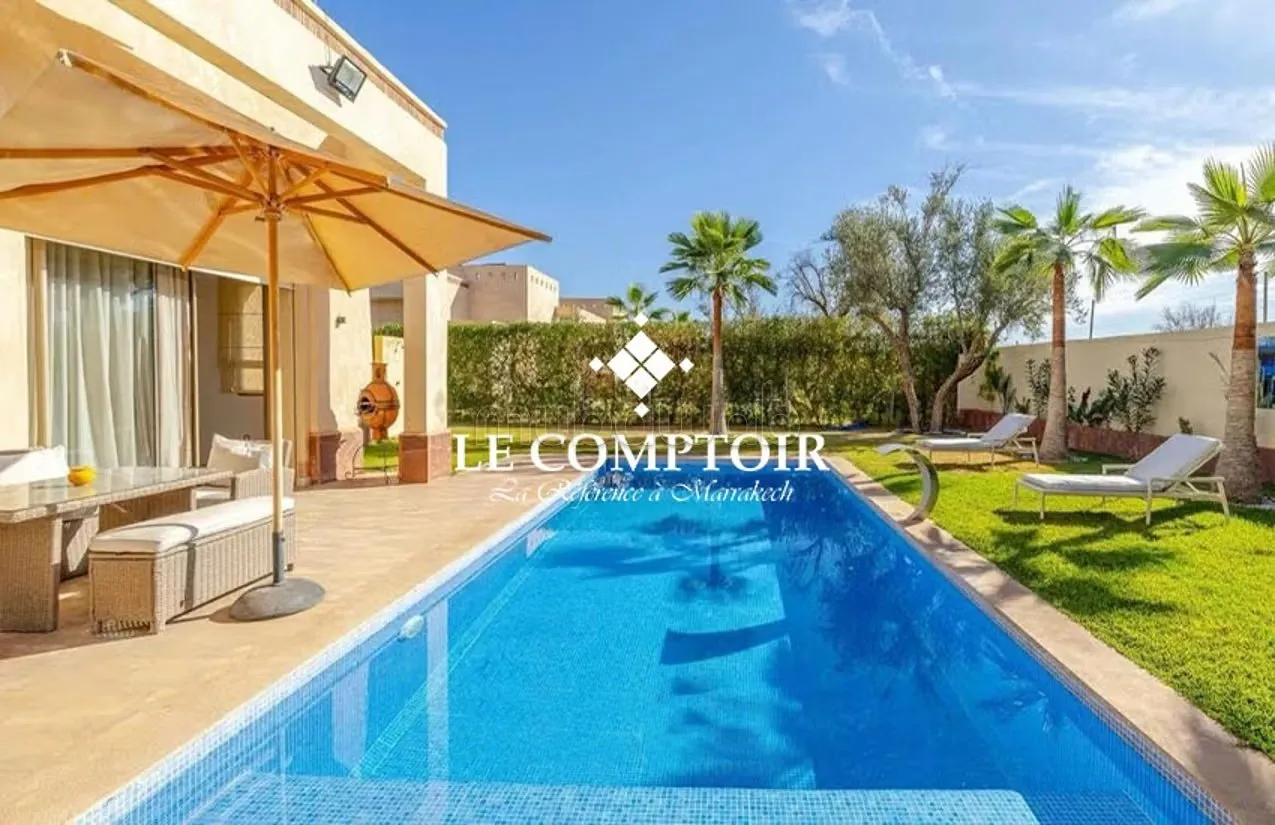 A LOUER Magnifique villa plain pied route de fes - مراكش (3)