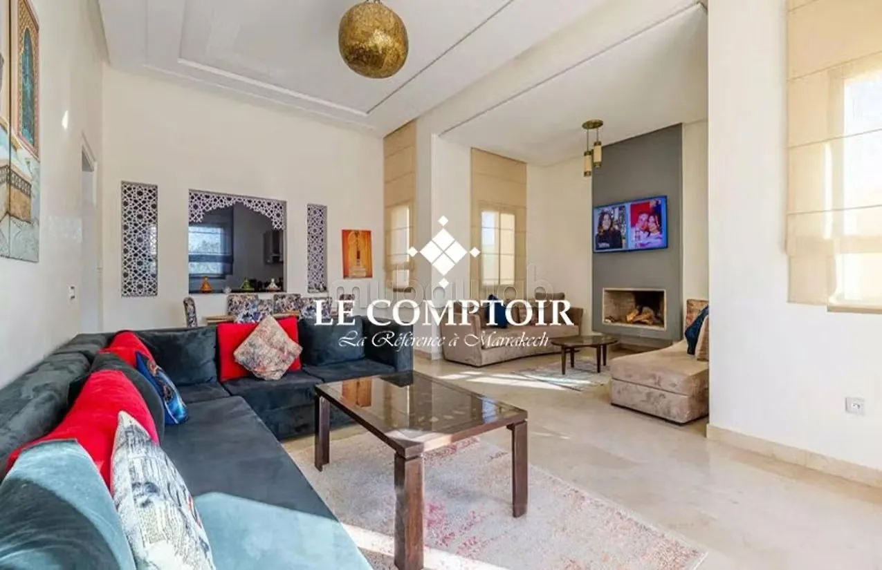 A LOUER Magnifique villa plain pied route de fes - مراكش (2)