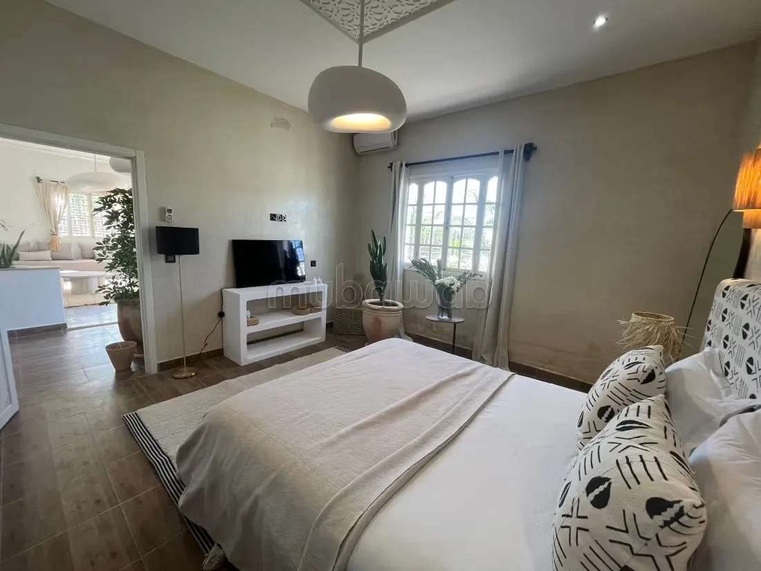 A louer villa meuble route ourika proche aqua parc - مراكش